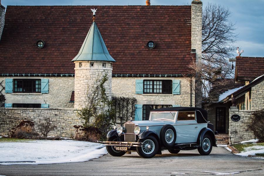  Delage D8C Cabriolet par Chapron 1930 года  (фото 11 из 13)